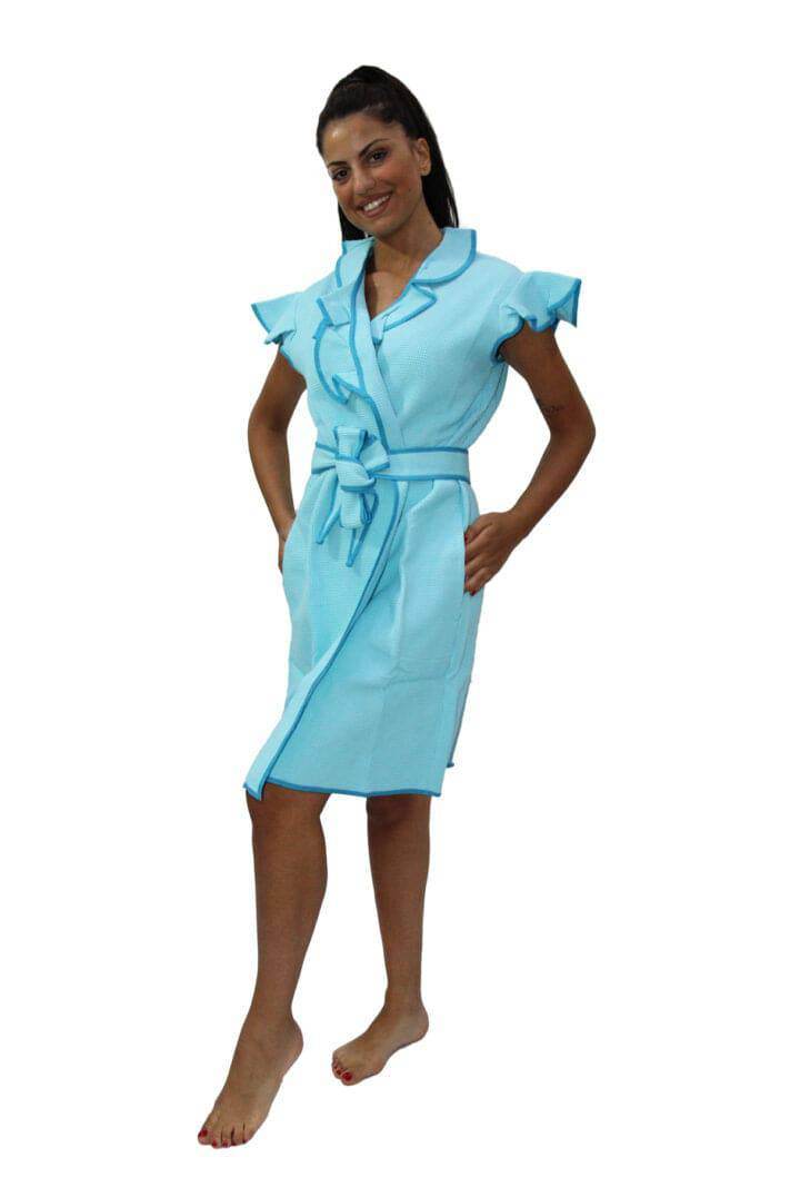 Accappatoio senza cappuccio Bagno UNITO N D APE ACCAPPATOIO Luna di Giorno - evabiancheria